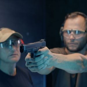Mens handgun course