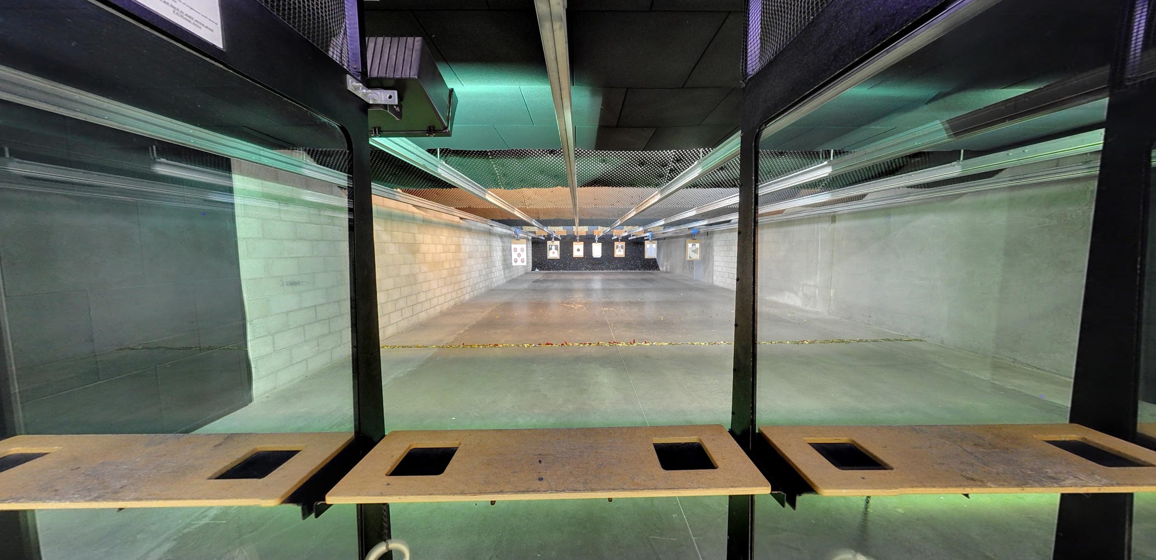 7 lane indoor range